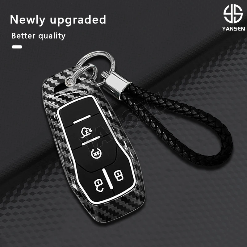 Car Carbon Pattern Key Case For Ford Fusion Mustang Explorer Lincoln MKZ MKC 2013-2017 Auto Accessories
Car Carbon Pattern Key Case For Ford Fusion Mustang Explorer Lincoln MKZ MKC 2013-2017 Auto Accessories