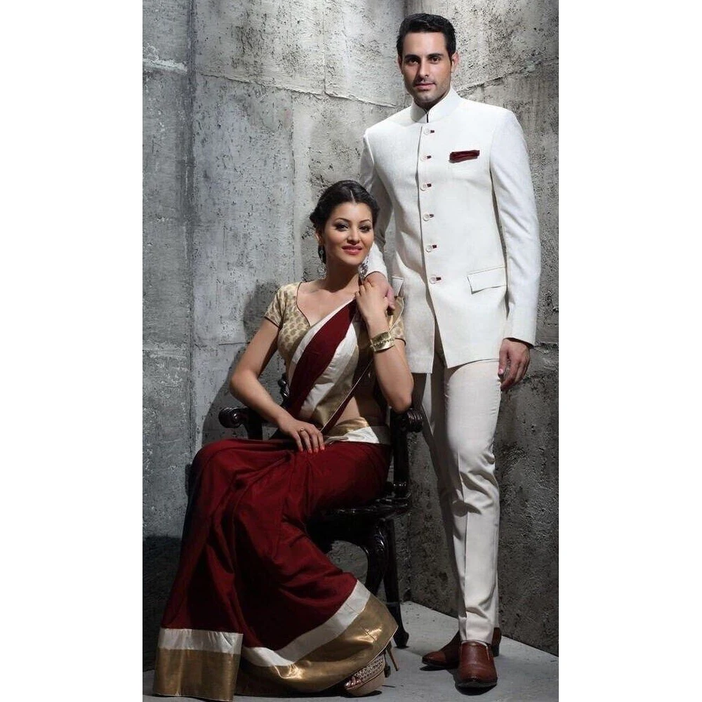 Formal Wedding Suits for Men Beige Single Breasted 2 Pieces Jacket Pants Costume Homme Male Smart Banquet Business Clothing
Formal Wedding Suits for Men Beige Single Breasted 2 Pieces Jacket Pants Costume Homme Male Smart Banquet Business Clothing