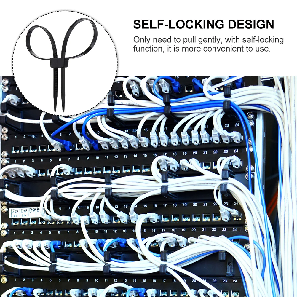 6pcs Heavy Duty Cable Zip Self-Locking Thick Wire Fixing Ties Strong Plastic Burrs-Free Durable Smooth Indoor Outdoor
6pcs Heavy Duty Cable Zip Self-Locking Thick Wire Fixing Ties Strong Plastic Burrs-Free Durable Smooth Indoor Outdoor