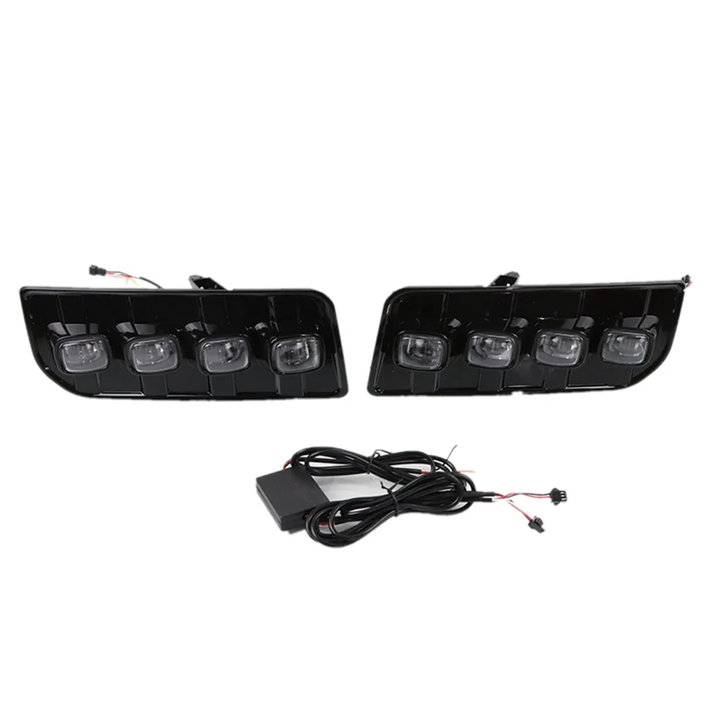 July King LED Daytime Running Lights Case for Toyota 4Runner LTD 2014-2022, Start Scan, White DRL + Yellow Streamer Turn Signals
July King LED Daytime Running Lights Case for Toyota 4Runner LTD 2014-2022, Start Scan, White DRL + Yellow Streamer Turn Signals
