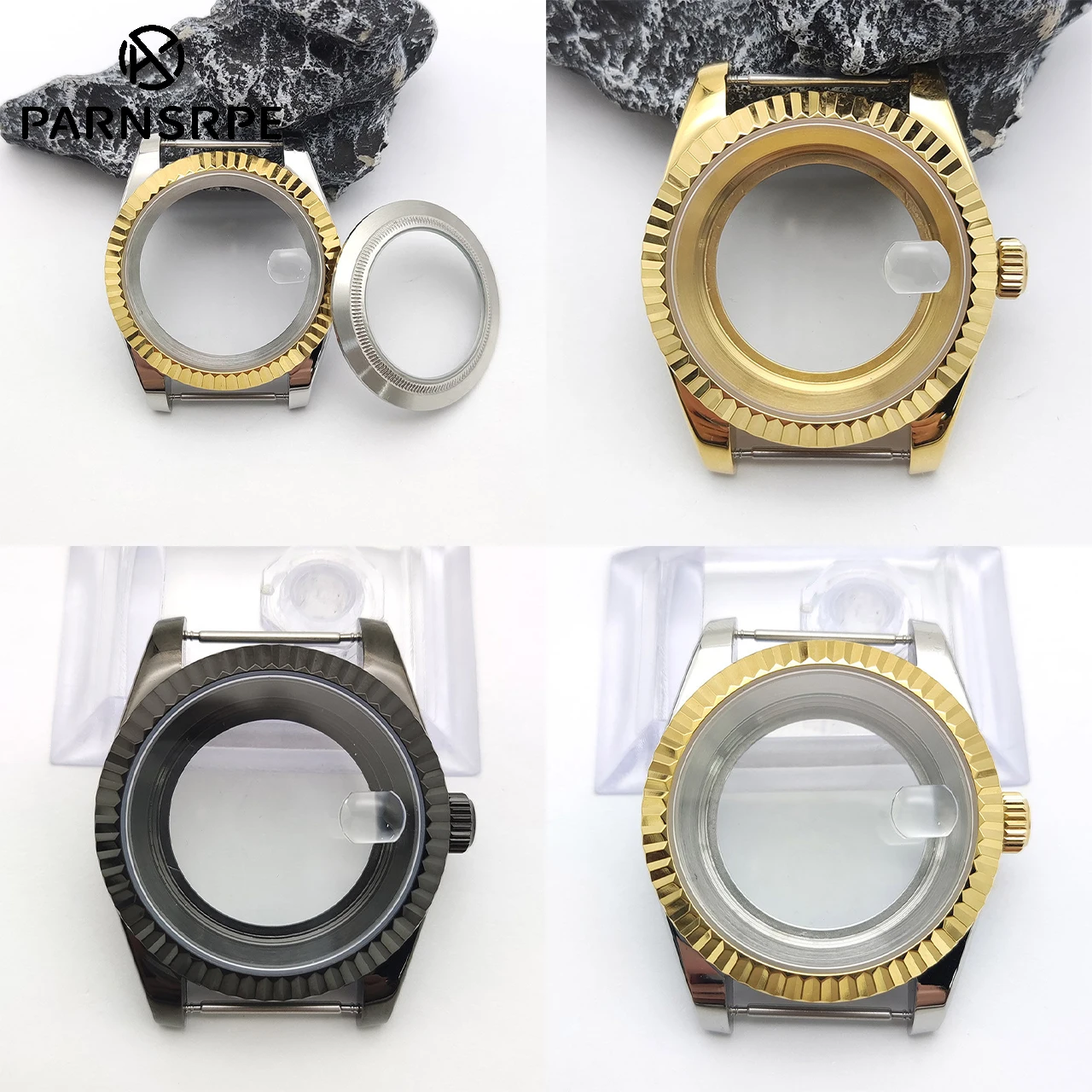 36/39mm 316L Stainless Watch Case Sapphire Crystal See Through Case Back Mod Replacement Shell Compatible With NH35 NH36
36/39mm 316L Stainless Watch Case Sapphire Crystal See Through Case Back Mod Replacement Shell Compatible With NH35 NH36