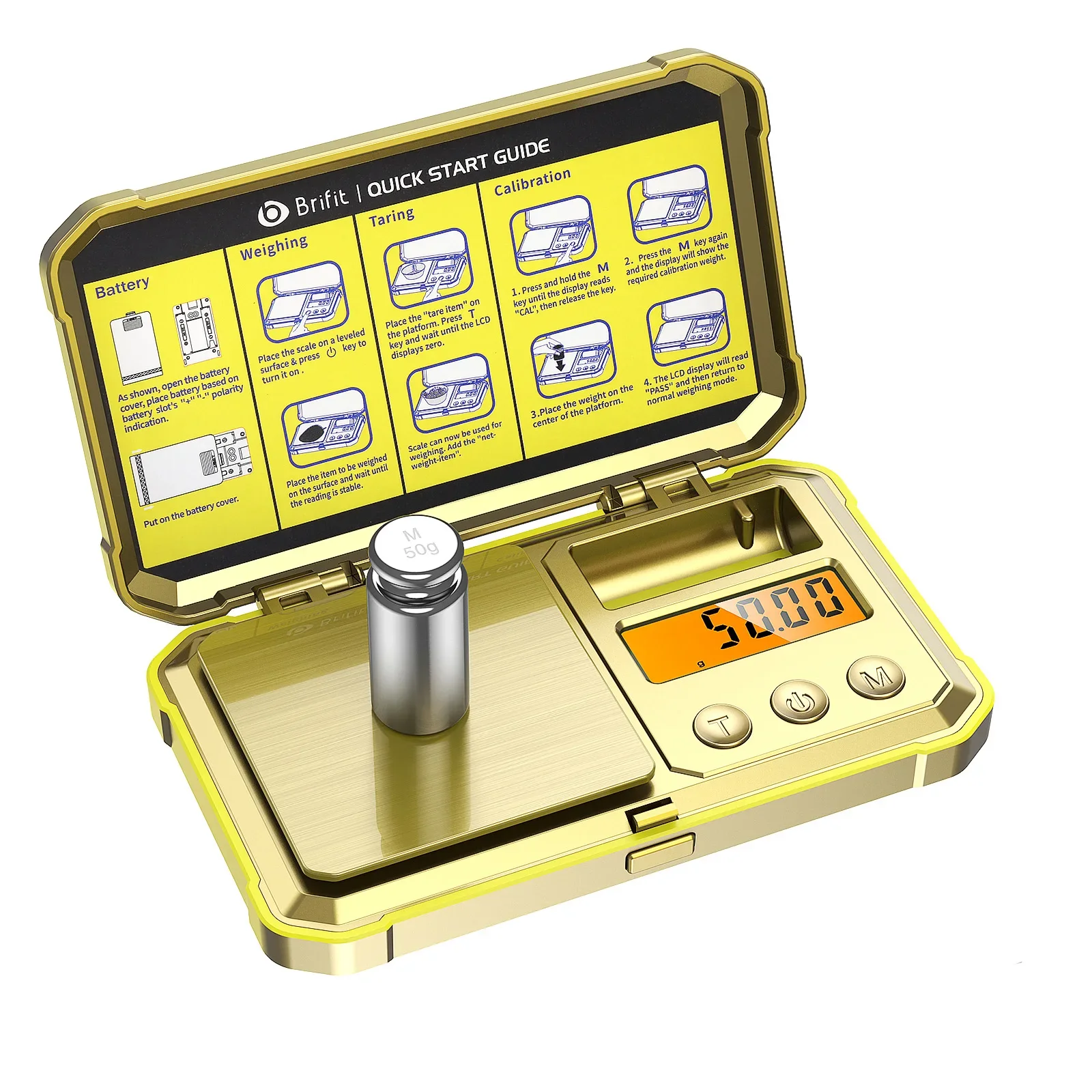 Digital Jewelry Scale 200g 0.01g Pocket Scales with 50g Calibration Weight Electronic Smart Scale for Professional Weighing
Digital Jewelry Scale 200g 0.01g Pocket Scales with 50g Calibration Weight Electronic Smart Scale for Professional Weighing