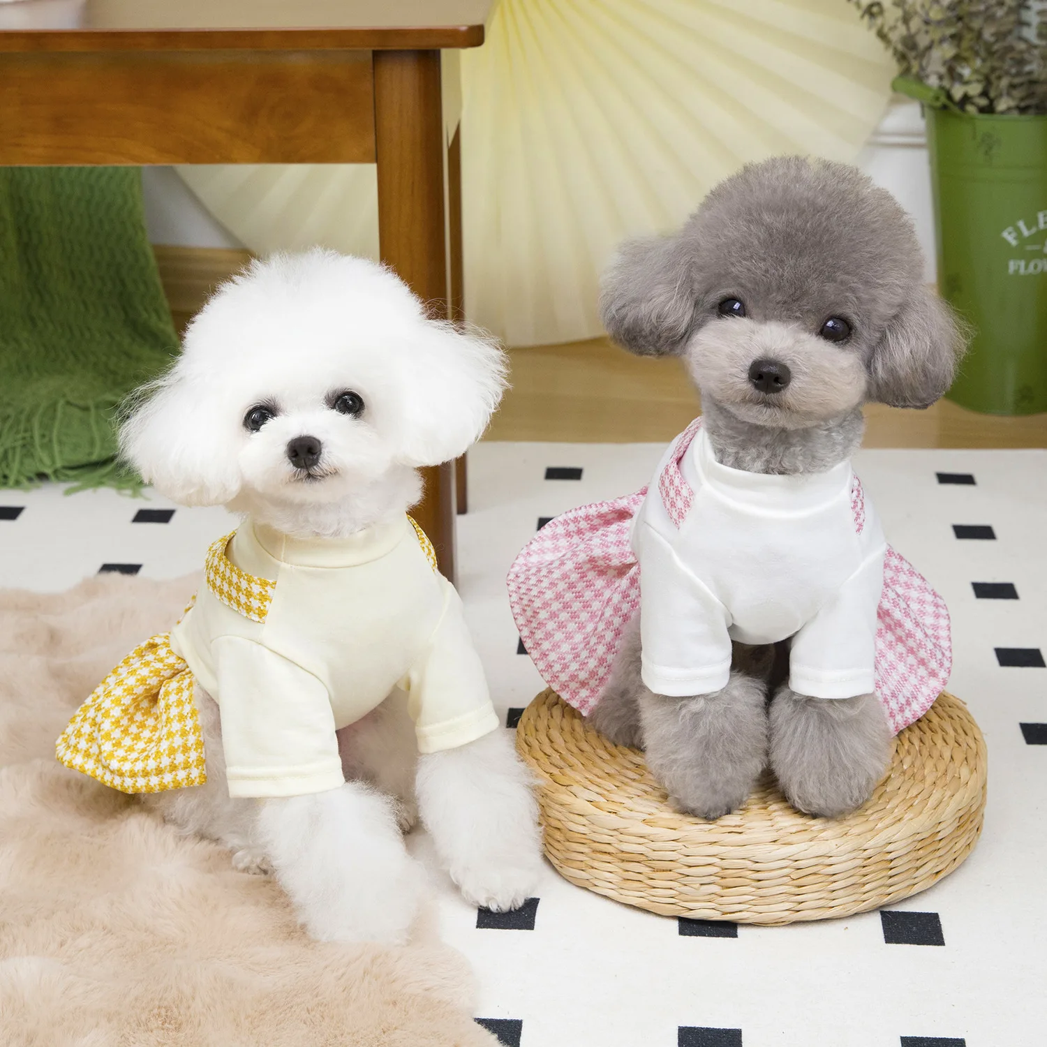Summer Soft Dog Clothes Cute Dog Suspender Dress Luxury Puppy Princess Skirt Plaid Cat Dress Pet Overalls Chihuahua Dog Costumes
Summer Soft Dog Clothes Cute Dog Suspender Dress Luxury Puppy Princess Skirt Plaid Cat Dress Pet Overalls Chihuahua Dog Costumes