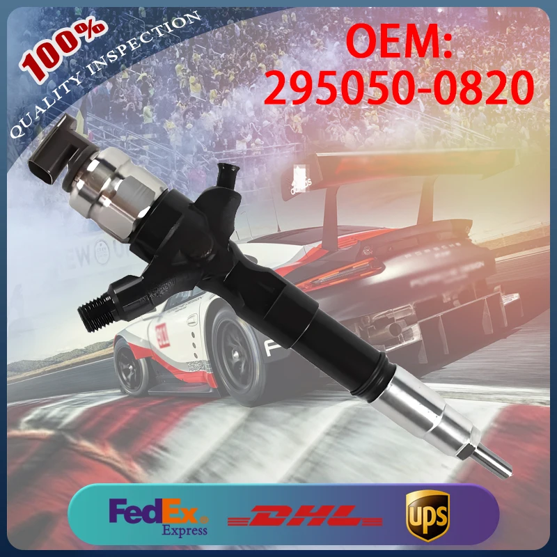 295050-0820 High Pressure Common Rail Diesel Fuel Injector Assembly Engine Replacement Spare Parts
295050-0820 High Pressure Common Rail Diesel Fuel Injector Assembly Engine Replacement Spare Parts
