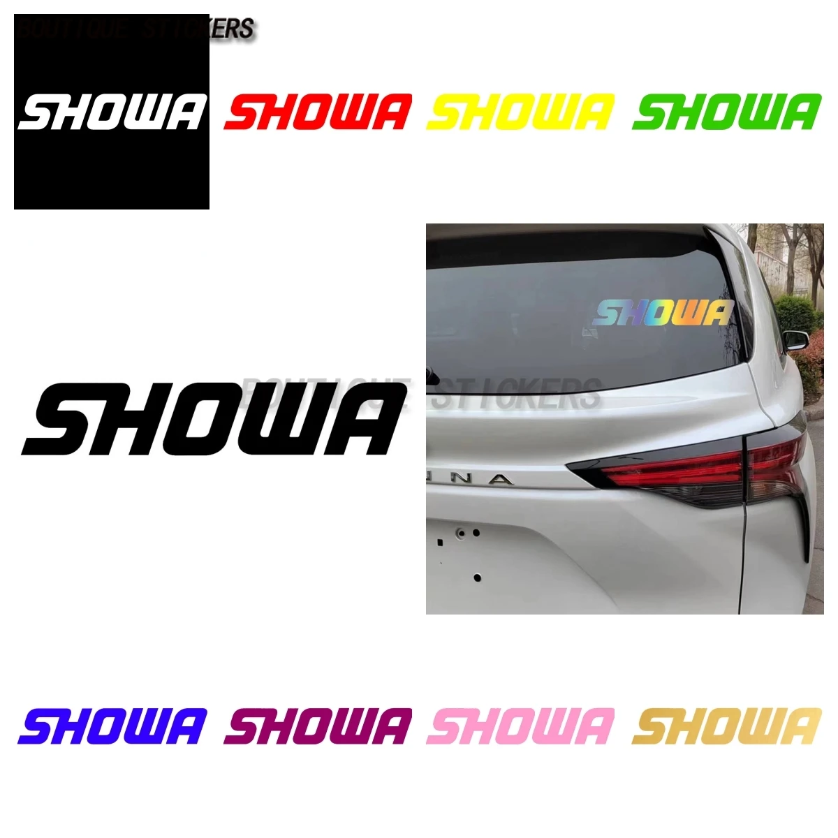 Exquisite Showa Car Sticker Personalized Waterproof PVC Decal Creative Motorcycle Car Window Bumper Decoration Accessories
Exquisite Showa Car Sticker Personalized Waterproof PVC Decal Creative Motorcycle Car Window Bumper Decoration Accessories