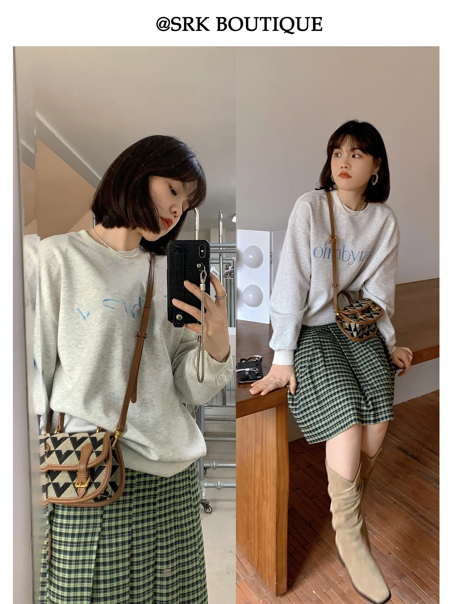 Faionable Long Sve round Ne Embroidered Letter Sweatirt Loose Casual Top SRK 2026 Early Spring Classic Ladieswear
Faionable Long Sve round Ne Embroidered Letter Sweatirt Loose Casual Top SRK 2026 Early Spring Classic Ladieswear