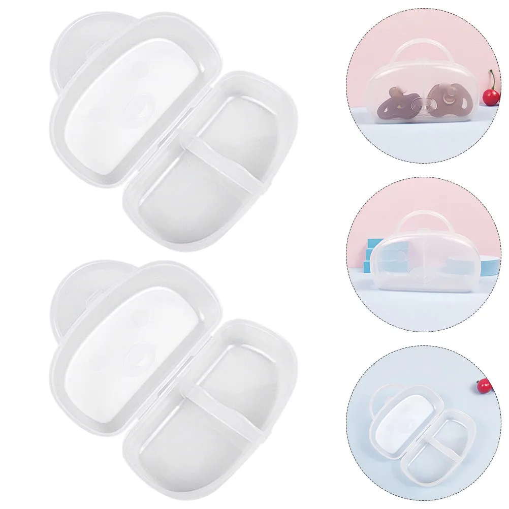 4Pcs Baby Pacifier Storage Box Food Grade PP Dust-Proof Container for Newborn Toddler Travel Stroller Diaper Bag Use
4Pcs Baby Pacifier Storage Box Food Grade PP Dust-Proof Container for Newborn Toddler Travel Stroller Diaper Bag Use