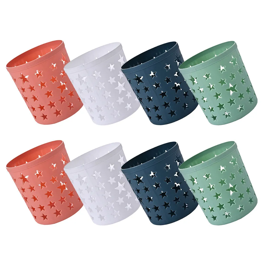 8Pcs Hollow Plastic Storage Container Pen Holder Pencil Cup Desk Organizer Multifunctional Office Supplies Colorful Desktop
8Pcs Hollow Plastic Storage Container Pen Holder Pencil Cup Desk Organizer Multifunctional Office Supplies Colorful Desktop
