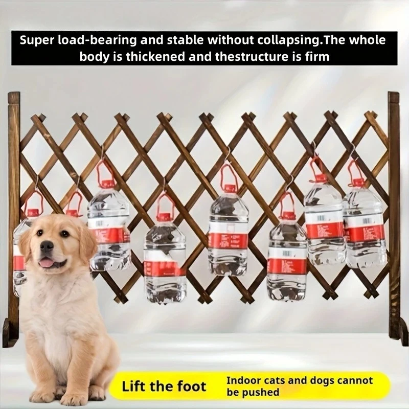 Retractable Wooden Pet Gate for Dogs Cats - Easy Install Indoor Safety Barrier for Home, Bedroom, Doorway & Stairs
Retractable Wooden Pet Gate for Dogs Cats - Easy Install Indoor Safety Barrier for Home, Bedroom, Doorway & Stairs