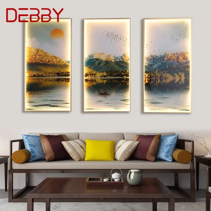 DEBBY Wall Sconces Lights Contemporary Three Pieces Suit Lamps Landscape Painting LED Creative For Home
DEBBY Wall Sconces Lights Contemporary Three Pieces Suit Lamps Landscape Painting LED Creative For Home