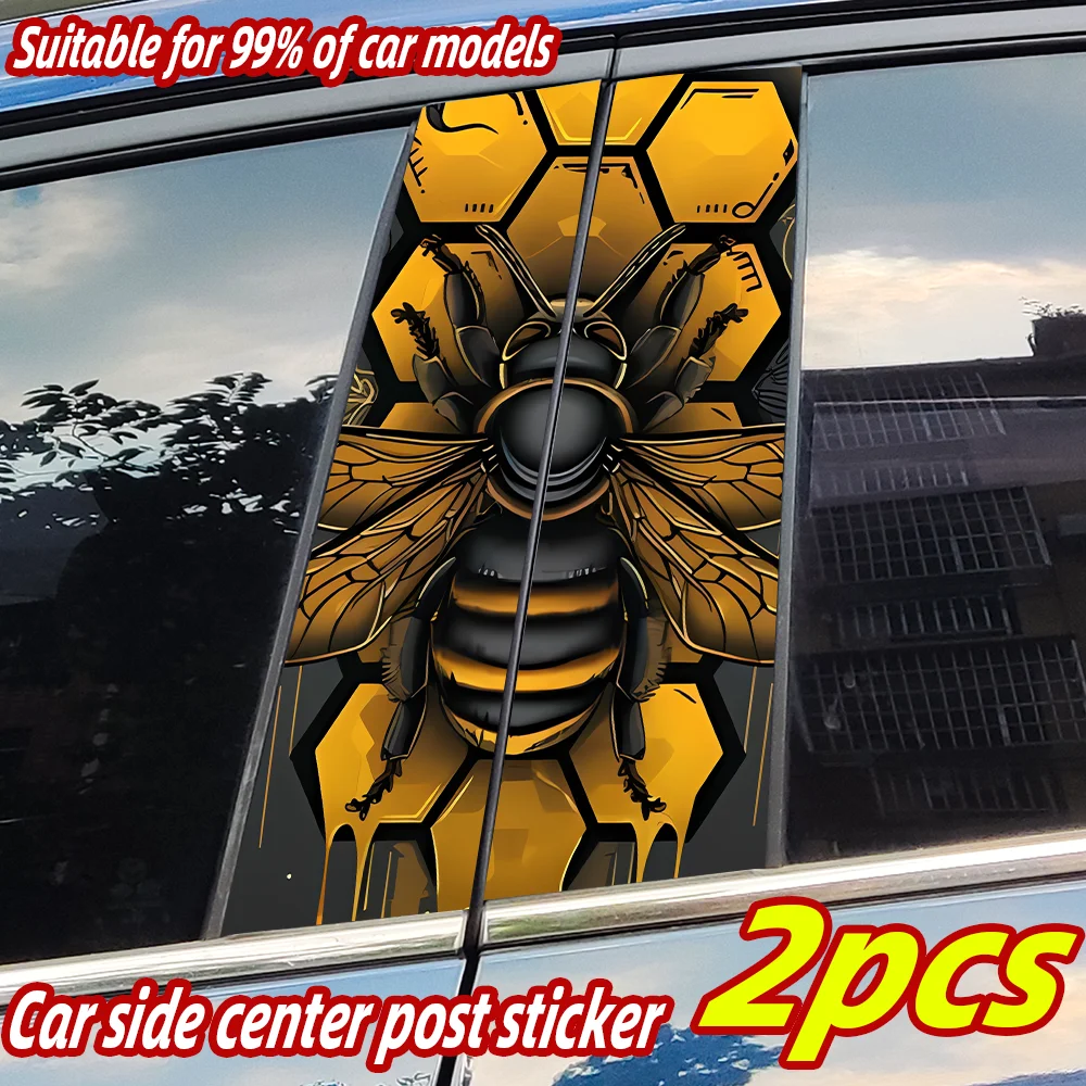Bee Honeycomb Car Stickers Auto B Pillar Waterproof Decoration Cover Scratches Sunscreen Car Door Pillar Vinyl Decal Accessories
Bee Honeycomb Car Stickers Auto B Pillar Waterproof Decoration Cover Scratches Sunscreen Car Door Pillar Vinyl Decal Accessories