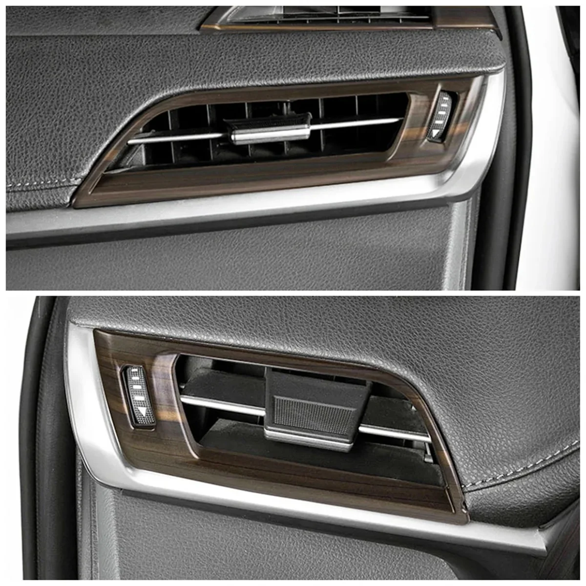 Car Silver Dashboard Air Condition AC Outlet Vent Cover Trim Color Change Sticker for Toyota Sienna 2021-2023HUG
Car Silver Dashboard Air Condition AC Outlet Vent Cover Trim Color Change Sticker for Toyota Sienna 2021-2023HUG