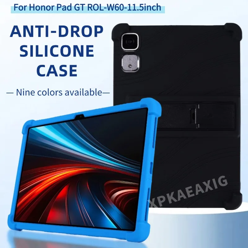 Для Honor Pad GT Tablet 11,5 "202 Пальто Противоударный чехол Huawei Honor Pad GT ROL-W60 Мягкая силиконовая подставка Защитный чехол
Для Honor Pad GT Tablet 11,5 "202 Пальто Противоударный чехол Huawei Honor Pad GT ROL-W60 Мягкая силиконовая подставка Защитный чехол