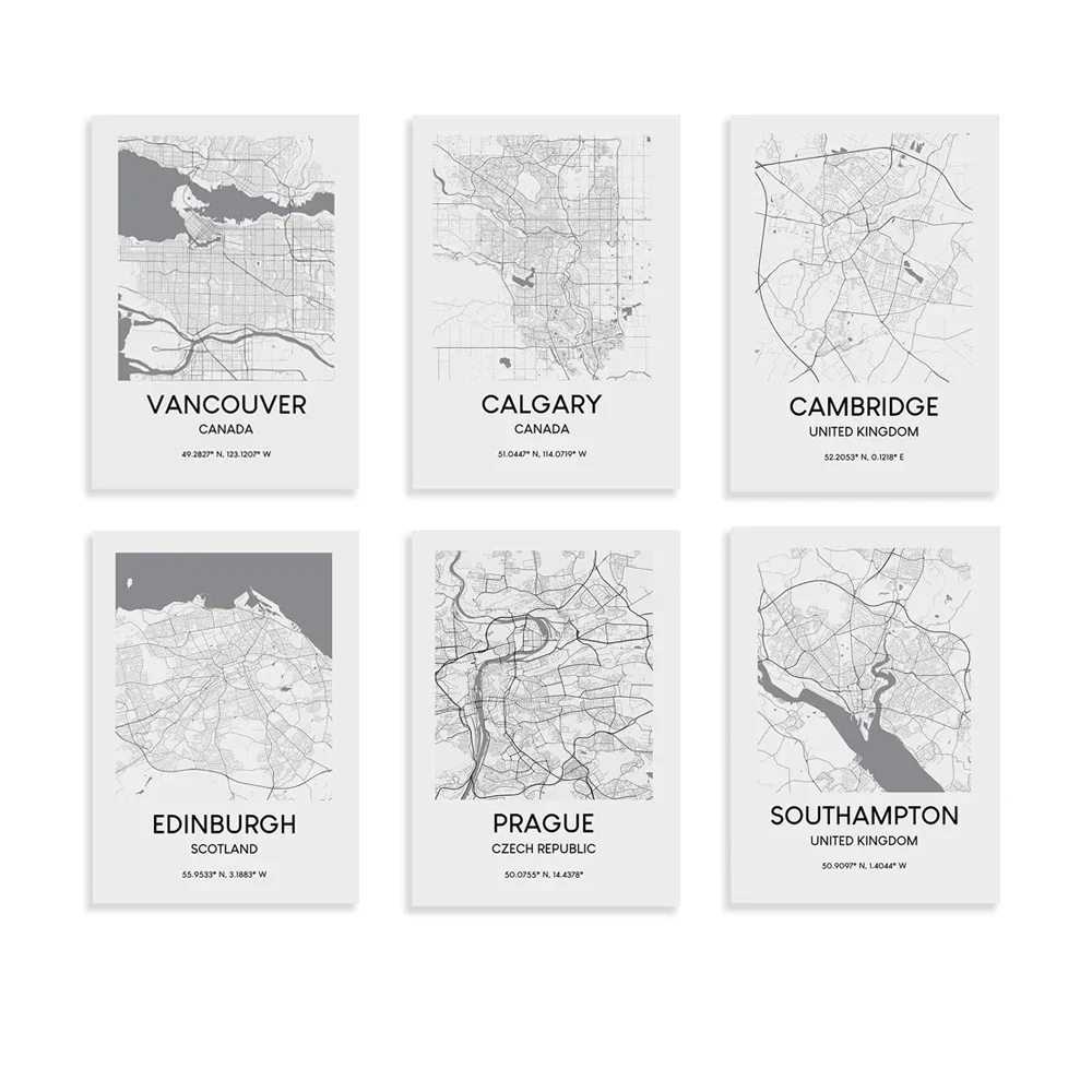 Vancouver, Los Angeles, Calgary, Manchester, Edinburgh Rand Carter, Madison Carter Drucker Madison City Carter travel poster
Vancouver, Los Angeles, Calgary, Manchester, Edinburgh Rand Carter, Madison Carter Drucker Madison City Carter travel poster
