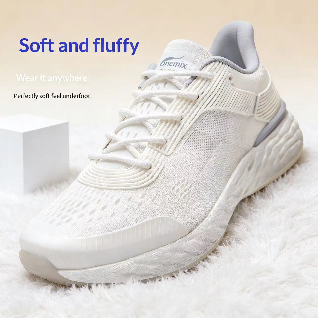Кроссовки ONEMIX Ivory White для мужчин, массивные кроссовки, обувь для марафона, дышащие сетчатые кроссовки для женщин, обувь для ходьбы и тенниса
Кроссовки ONEMIX Ivory White для мужчин, массивные кроссовки, обувь для марафона, дышащие сетчатые кроссовки для женщин, обувь для ходьбы и тенниса