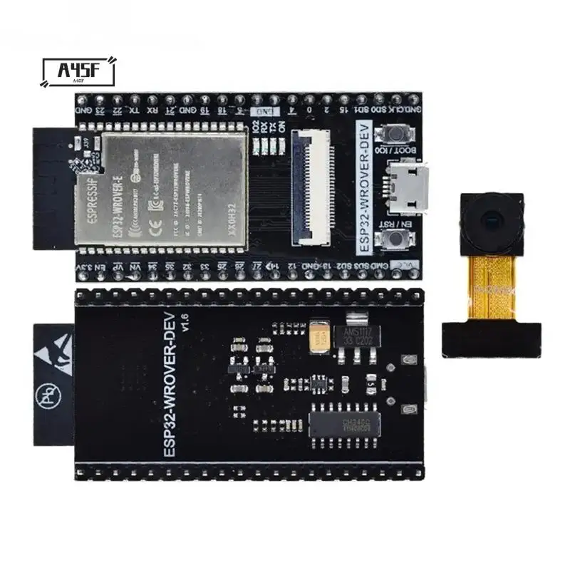 A45F-ESP32 CAM Макетная плата ESP32-WROVER-DEV CH340C Wi-Fi-модуль с камерой OV2640 ESP32-CAM ESP32-WROVER
A45F-ESP32 CAM Макетная плата ESP32-WROVER-DEV CH340C Wi-Fi-модуль с камерой OV2640 ESP32-CAM ESP32-WROVER