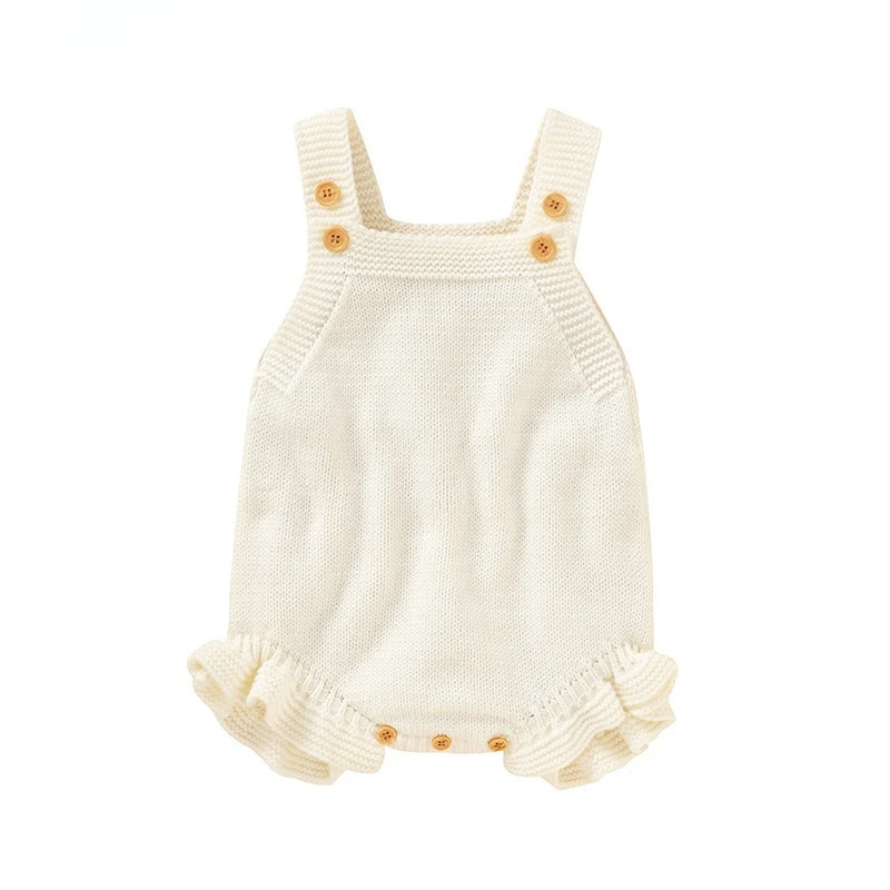 Ins hot spring and summer new baby soft knitted solid color suspender fart Romper climbing clothes baby clothes
Ins hot spring and summer new baby soft knitted solid color suspender fart Romper climbing clothes baby clothes