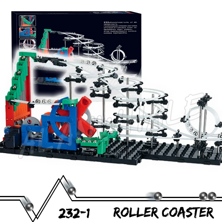 860cm Rail Marble Run Gear Drive Stairs Maze Race Roller Coaster Electric Elevator Model Building Boy Set Rolling ball Sculpture
860cm Rail Marble Run Gear Drive Stairs Maze Race Roller Coaster Electric Elevator Model Building Boy Set Rolling ball Sculpture