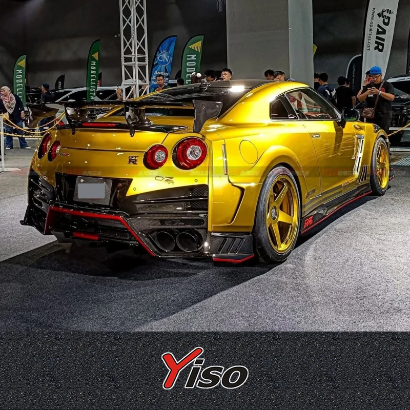 Suitable for GTR35 R35 GTR Modified encirclement Carbon fiber Top Secret Rear Bumper R35 GTR GTR35 Aerodynamic kit Rear Bumper
Suitable for GTR35 R35 GTR Modified encirclement Carbon fiber Top Secret Rear Bumper R35 GTR GTR35 Aerodynamic kit Rear Bumper
