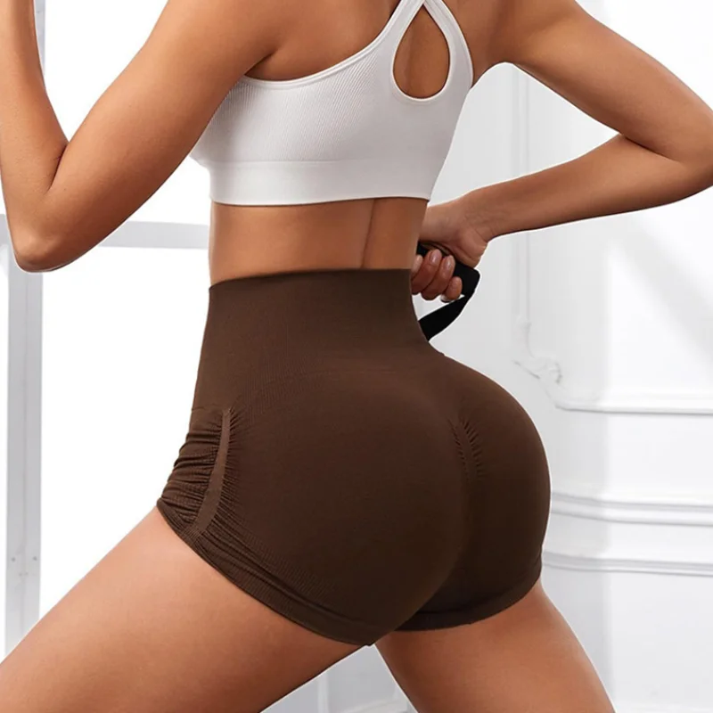 Women's Butt Lifting High Waist Yoga Shorts Summer Trend Ruched Push Up Workout Training Short Sexy Slim Fit Shaped Short Tights
Women's Butt Lifting High Waist Yoga Shorts Summer Trend Ruched Push Up Workout Training Short Sexy Slim Fit Shaped Short Tights