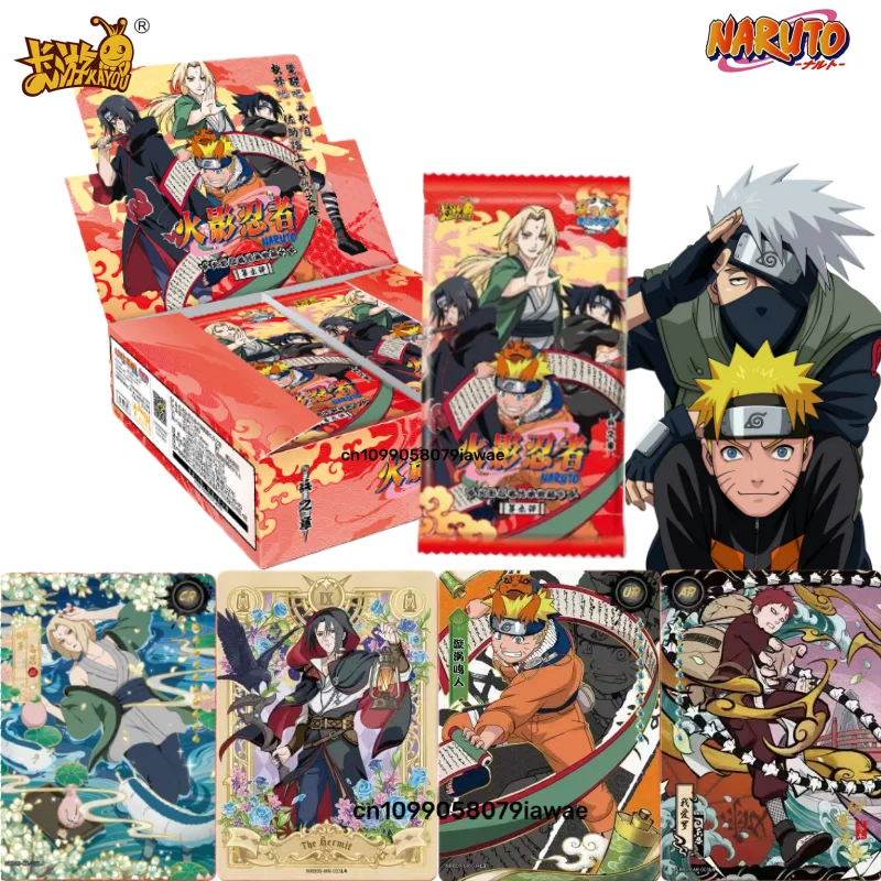Коллекционная карта KAYOU Authentic New Naruto Legacy: Саске и Наруто, Глава 9. Аниме-мерч и праздничные подарки.
Коллекционная карта KAYOU Authentic New Naruto Legacy: Саске и Наруто, Глава 9. Аниме-мерч и праздничные подарки.