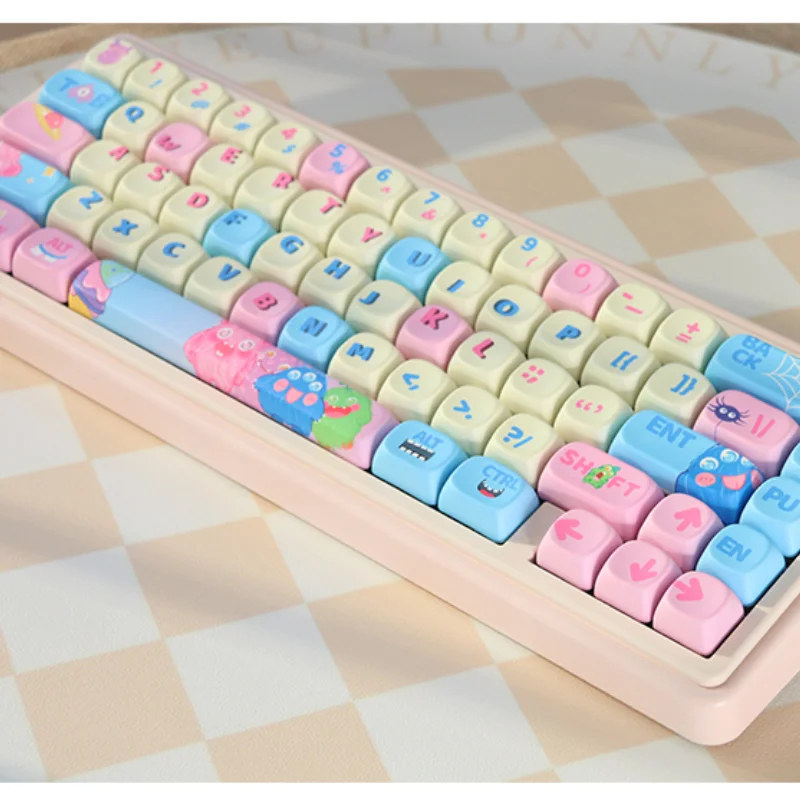 Колпачки для ключей Little Cute Beast, колпачки для ключей PBT MOA, милые розовые Мультяшные колпачки для ключей аниме для игровой механической клавиатуры
Колпачки для ключей Little Cute Beast, колпачки для ключей PBT MOA, милые розовые Мультяшные колпачки для ключей аниме для игровой механической клавиатуры