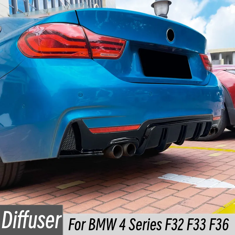Для Bmw 4 серии F32 F33 F36 M Sport 2014-2020 автомобильный задний бампер, диффузор, сплиттер, спойлер на подбородок, внешние аксессуары, детали для тюнинга 
Для Bmw 4 серии F32 F33 F36 M Sport 2014-2020 автомобильный задний бампер, диффузор, сплиттер, спойлер на подбородок, внешние аксессуары, детали для тюнинга