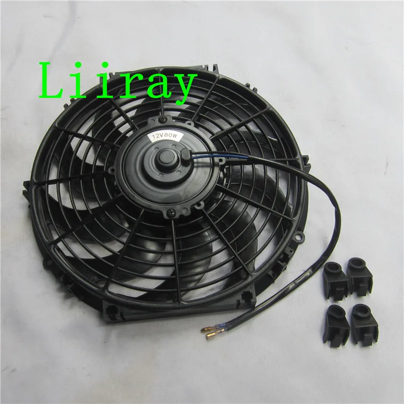 Universal 12 inch 12V 80W SUCTION Car Air Conditioning Electronic Radiator Cooling Fan Blade Electric Cool fan
Universal 12 inch 12V 80W SUCTION Car Air Conditioning Electronic Radiator Cooling Fan Blade Electric Cool fan