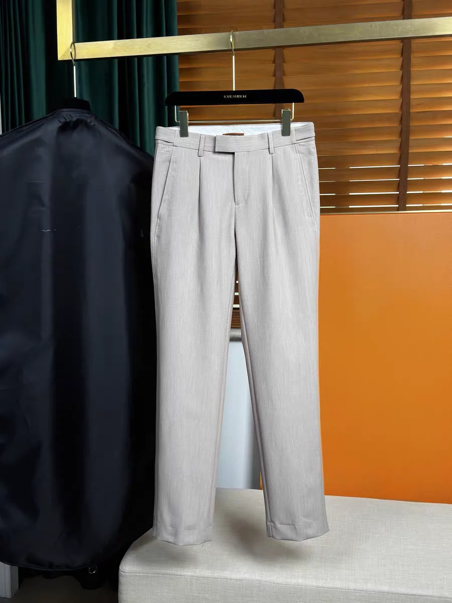 Italian Style Men's Casual Straight Leg Pants Side Adjustment No Logo Vintage Luxury Summer Business Trousers Cotton Youth
Italian Style Men's Casual Straight Leg Pants Side Adjustment No Logo Vintage Luxury Summer Business Trousers Cotton Youth