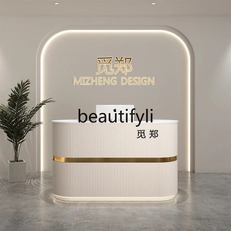Light luxury, beauty salon bar checkout page clothing store women's clothing arc store simple reception front desk6239
Light luxury, beauty salon bar checkout page clothing store women's clothing arc store simple reception front desk6239