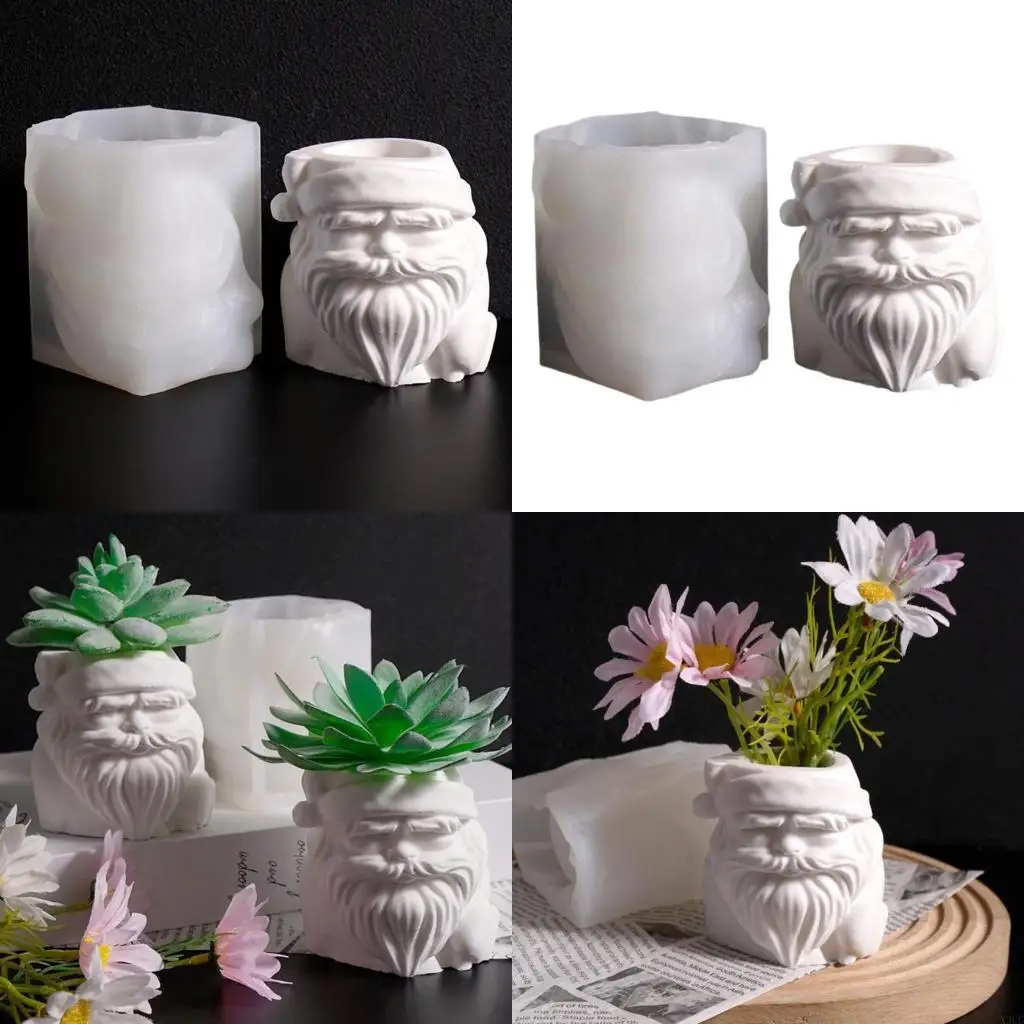 Santa Flower Pot Silicone Mold For Epoxy Resin Handmade Soap Chocolate X3UC
Santa Flower Pot Silicone Mold For Epoxy Resin Handmade Soap Chocolate X3UC