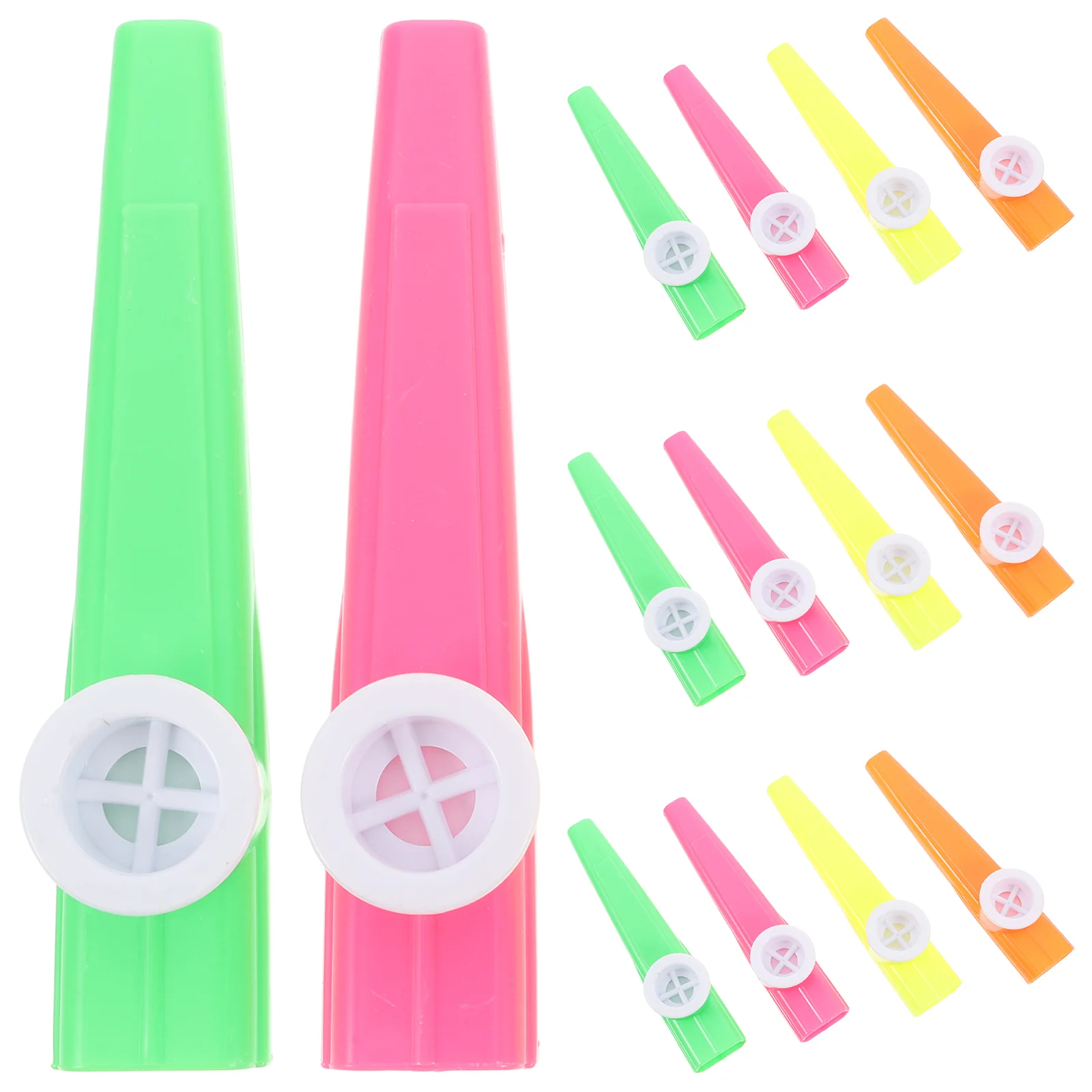 24 Pcs Kazoo Musical Instruments Plastic Lightweight Mini Portable Pocket Size Hoarse Tone No Music Theory
24 Pcs Kazoo Musical Instruments Plastic Lightweight Mini Portable Pocket Size Hoarse Tone No Music Theory
