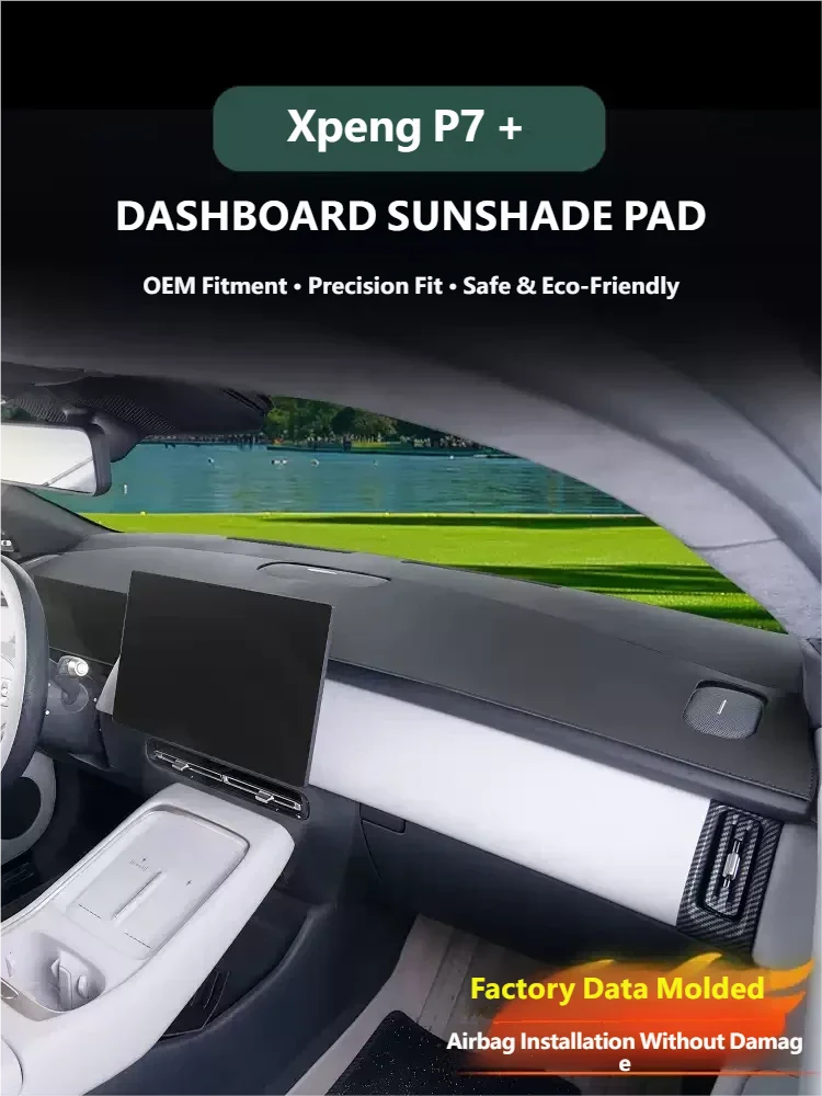 For XPENG P7+ 2026 2027 Car Dashboard Cover Instrument Panel Mat Sun Shade Anti-slip Carpet Pad car Accessories
For XPENG P7+ 2026 2027 Car Dashboard Cover Instrument Panel Mat Sun Shade Anti-slip Carpet Pad car Accessories