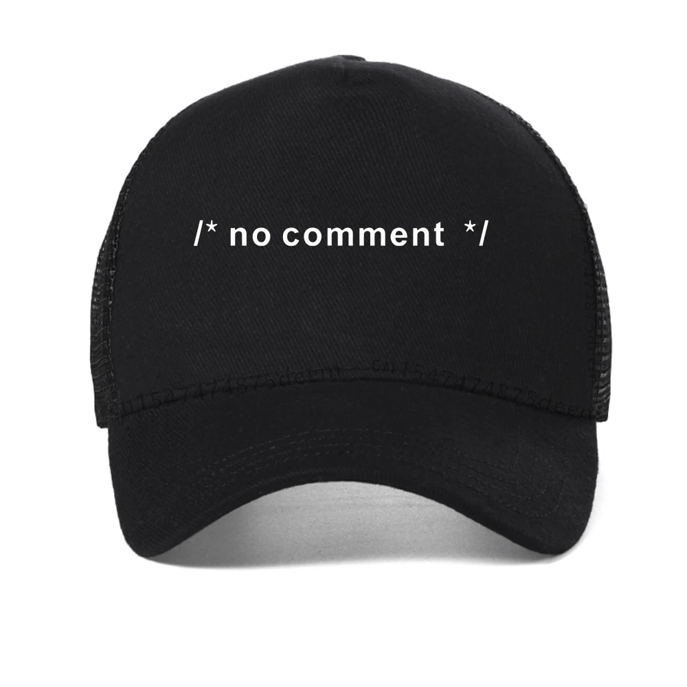 Funny Geek Novelty Joke Coding HTML CSS Developer Gift No Comment cap for Men Male Summer Casual snapback hat Breathable hats 
Funny Geek Novelty Joke Coding HTML CSS Developer Gift No Comment cap for Men Male Summer Casual snapback hat Breathable hats