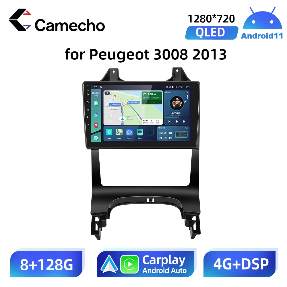 Camecho Car Radio 2 din Android Stereo for Peugeot 3008 2013 Automotive Multimedia Intelligent System Car Navigator Spotify GPS
Camecho Car Radio 2 din Android Stereo for Peugeot 3008 2013 Automotive Multimedia Intelligent System Car Navigator Spotify GPS