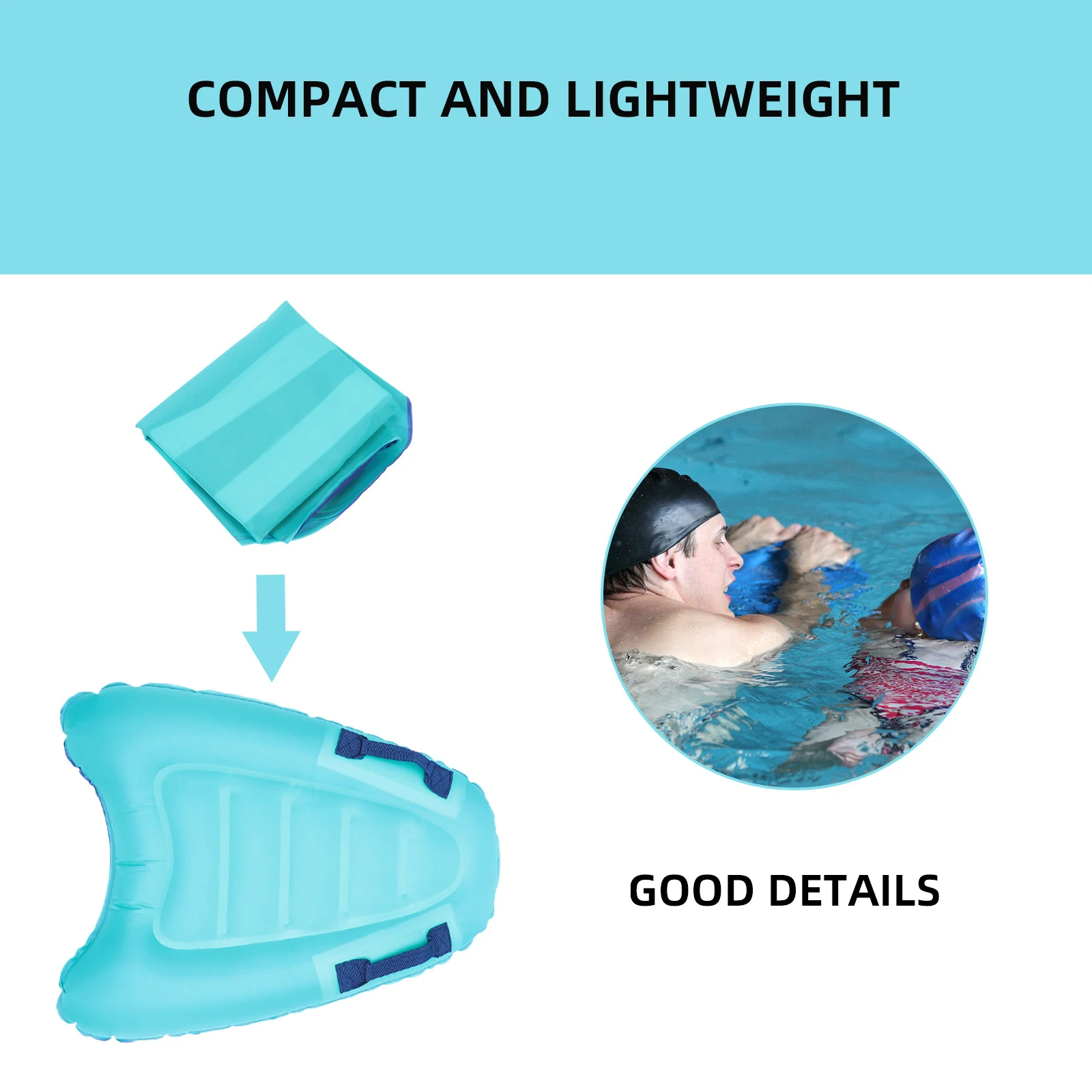 Inflatable Swimming Board Kids Toys Floating Pad Surfboard PVC Lightweight Fun Playing Parent Child Interaction Summer
Inflatable Swimming Board Kids Toys Floating Pad Surfboard PVC Lightweight Fun Playing Parent Child Interaction Summer