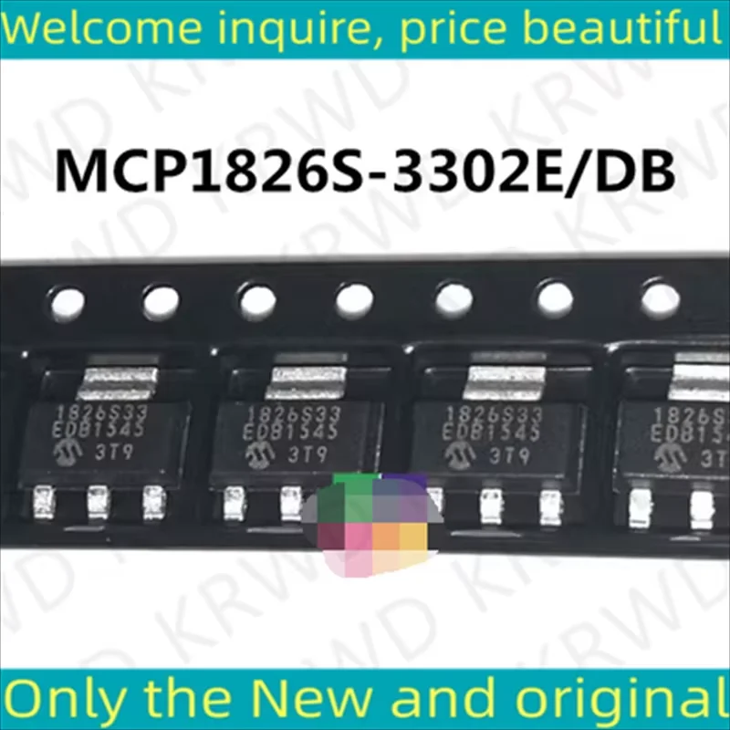 5PCS 1826S33 New and Original Chip IC MCP1826S-3302E/DB MCP1826S-3302E MCP1826S-3302 MCP1826S MCP1826 1826 SOT-223
5PCS 1826S33 New and Original Chip IC MCP1826S-3302E/DB MCP1826S-3302E MCP1826S-3302 MCP1826S MCP1826 1826 SOT-223