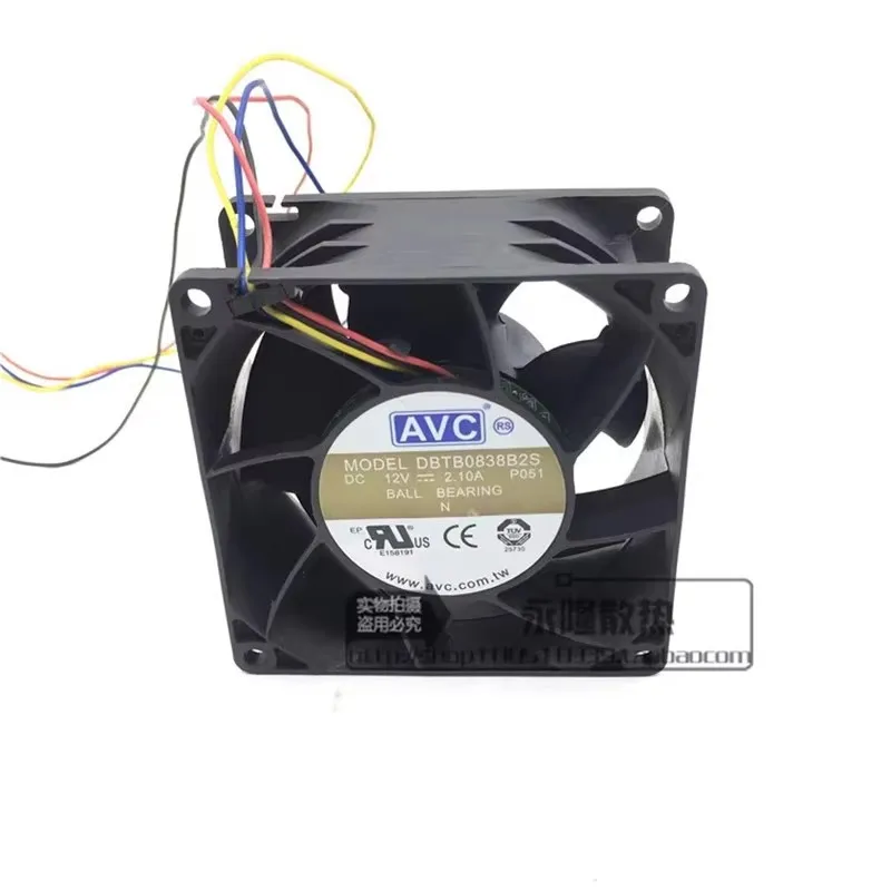 Authentic DBTB0838B2S 80 * 80 * 38MM 8CM12V 2.10A violent server chassis Cooling fan
Authentic DBTB0838B2S 80 * 80 * 38MM 8CM12V 2.10A violent server chassis Cooling fan
