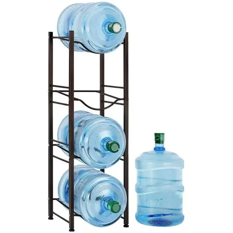 4 Tier Black Water Cooler Jug Rack 5 Gallon Holder Heavy Duty Storage 13.39 X 13.07 X 29.52 in Organizer 
4 Tier Black Water Cooler Jug Rack 5 Gallon Holder Heavy Duty Storage 13.39 X 13.07 X 29.52 in Organizer