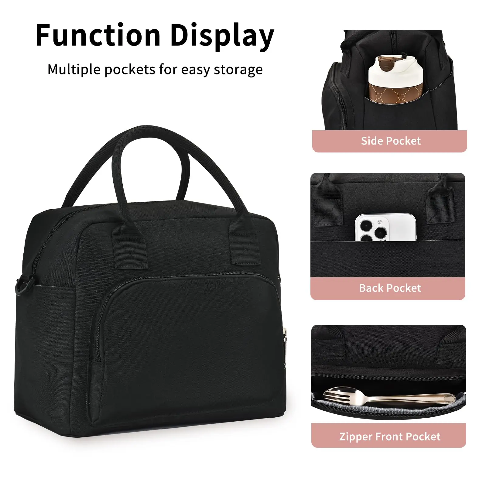 Convenient Insulation Student Lunch Bag Concise Versatile Convenient Insulation Bag Fresh Keeping Portable Picnic Bag
Convenient Insulation Student Lunch Bag Concise Versatile Convenient Insulation Bag Fresh Keeping Portable Picnic Bag