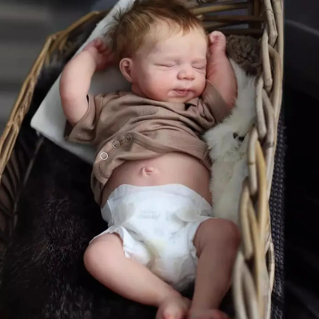 Reborn Pascle Doll 49CM Full Silicone Vinyl Boy Girl Baby Doll Sleeping Newborn Bebe 3D Skin Can Bathe Toys Gift
Reborn Pascle Doll 49CM Full Silicone Vinyl Boy Girl Baby Doll Sleeping Newborn Bebe 3D Skin Can Bathe Toys Gift