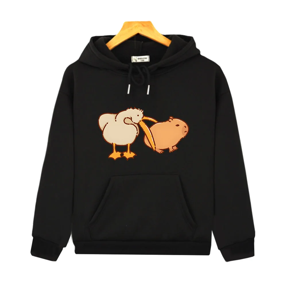 Pelican and Capybara Hoodies Very Cute Sweatshirt Boy Girl Long Sleeves Tops Children Baby Clothing Y2k Clothes Pullover for Kid
Pelican and Capybara Hoodies Very Cute Sweatshirt Boy Girl Long Sleeves Tops Children Baby Clothing Y2k Clothes Pullover for Kid