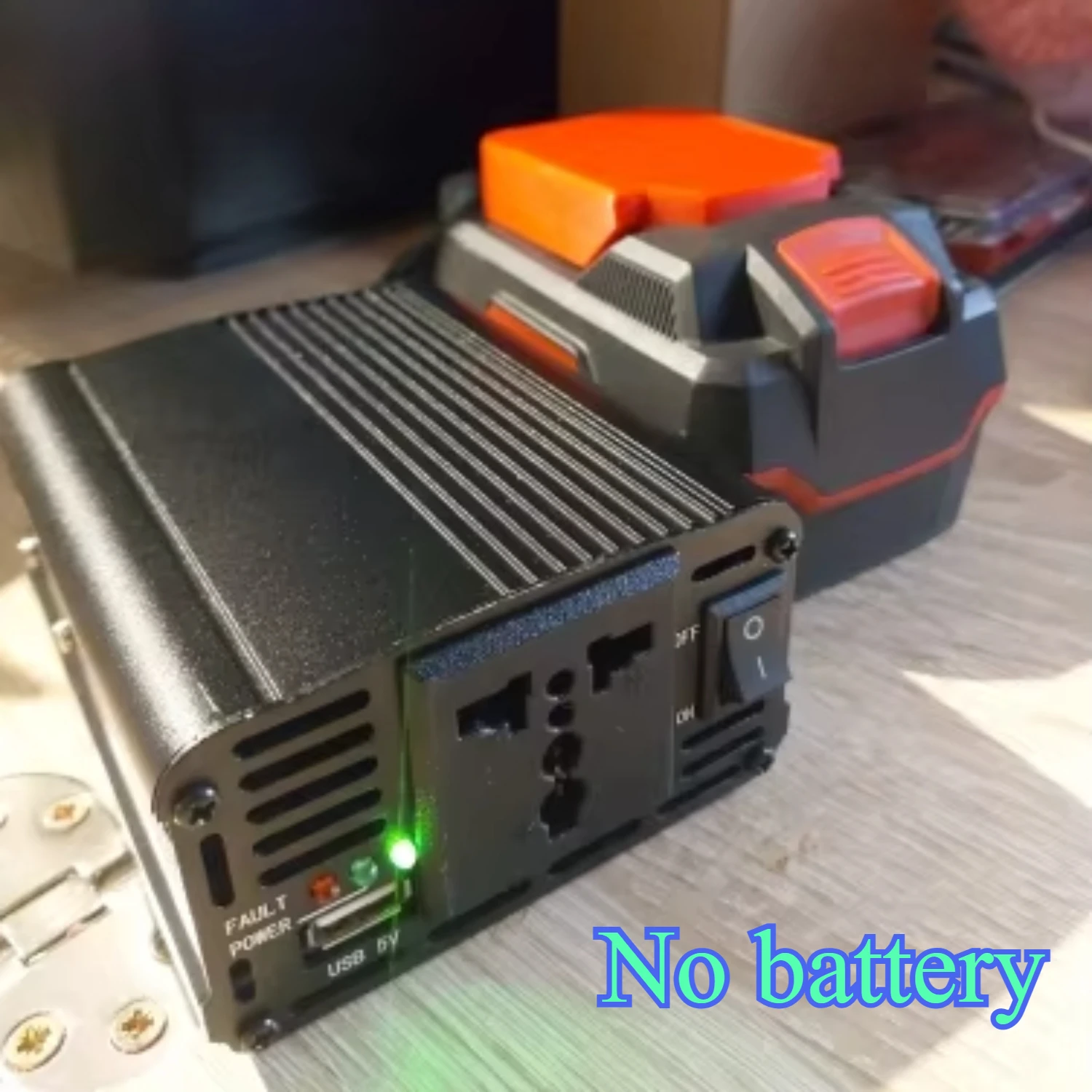 Outdoor Portable Converter Is Suitable for PARKSIDE X20V Lithium Battery Inverter 200W High Power with USB Fast Charging
Outdoor Portable Converter Is Suitable for PARKSIDE X20V Lithium Battery Inverter 200W High Power with USB Fast Charging