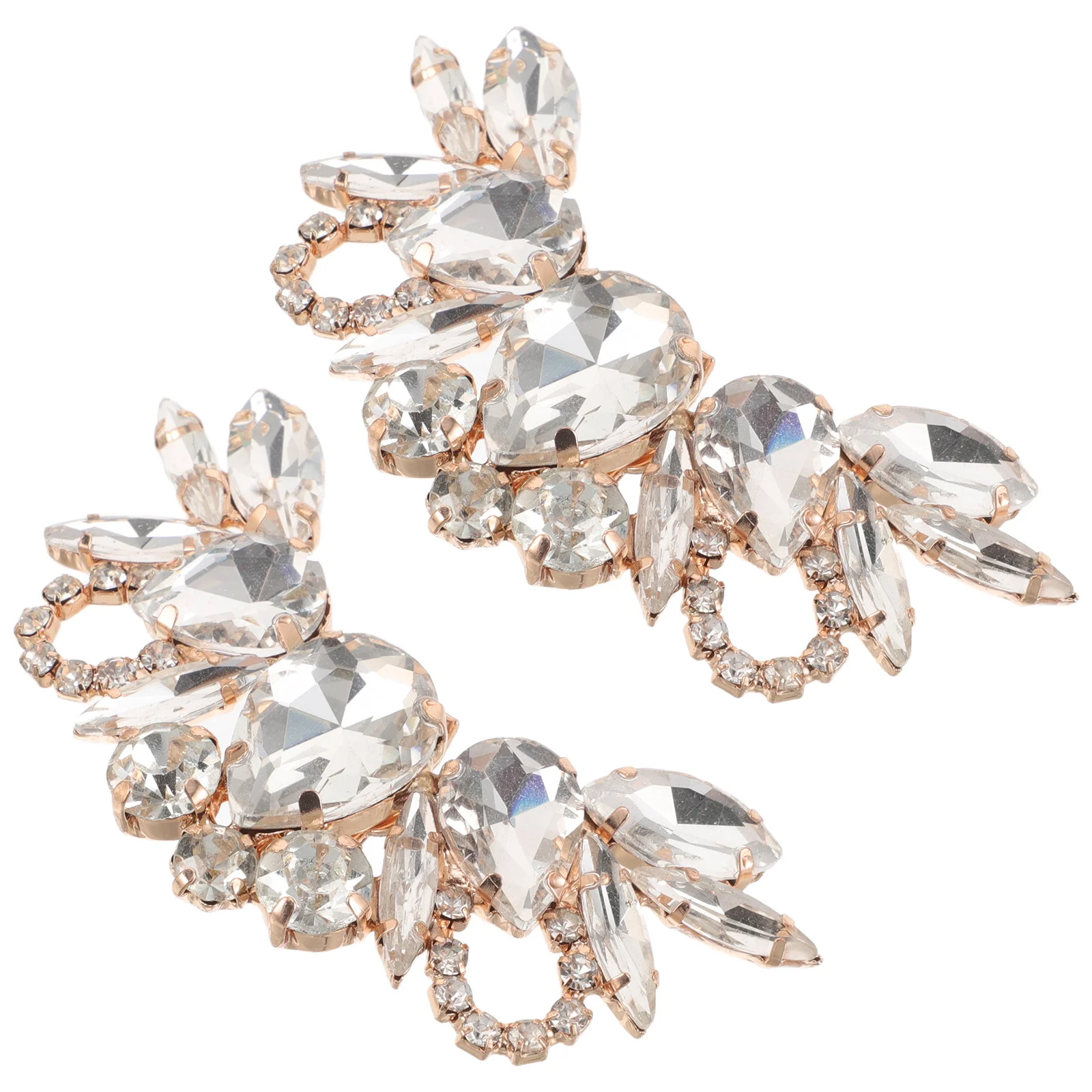 2 Pcs High Heels Buckles Rhinestone Shoe Clips Removable Department Decorative Zinc Alloy Metal
2 Pcs High Heels Buckles Rhinestone Shoe Clips Removable Department Decorative Zinc Alloy Metal