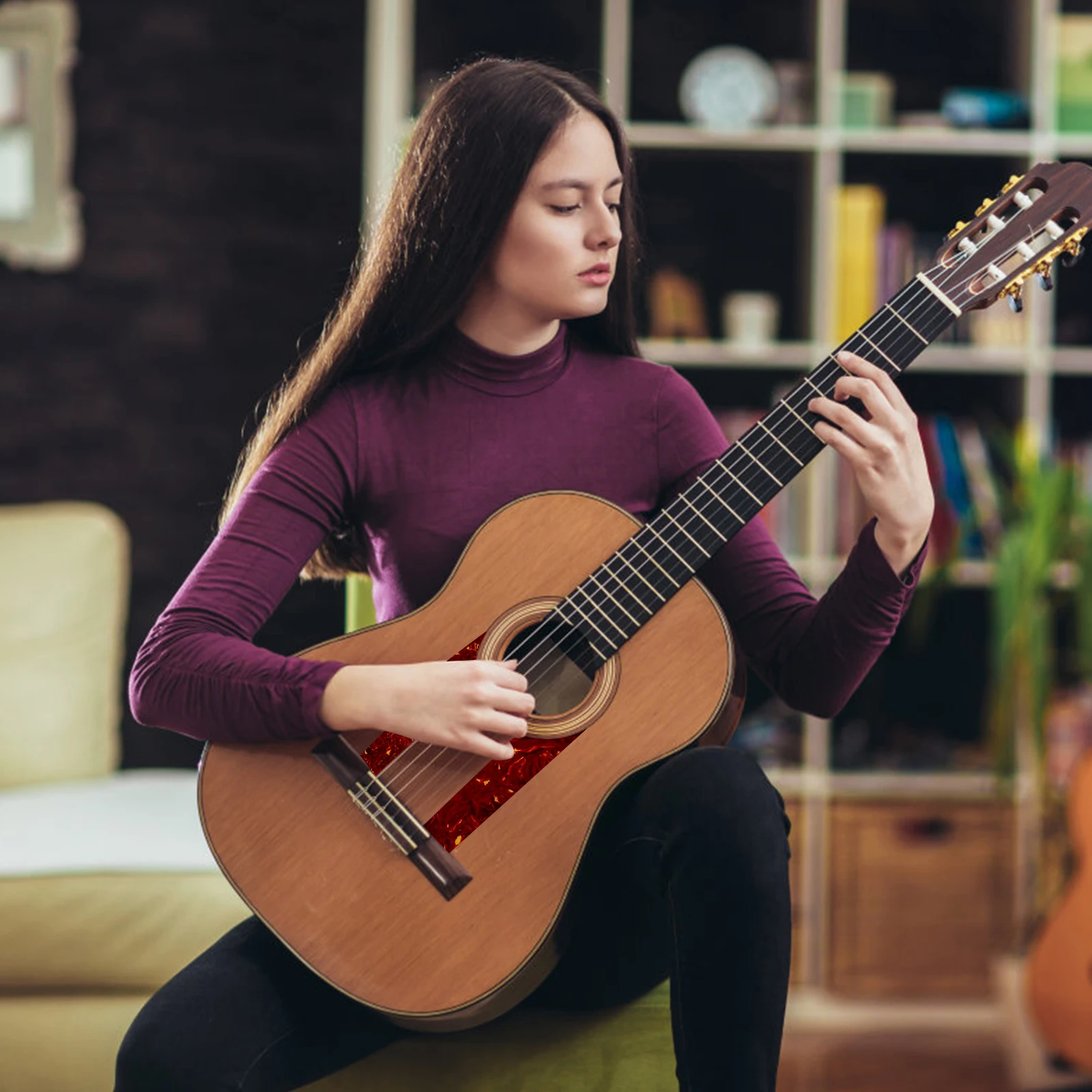 Guitar Pickguard Sticker DIY Acoustic Accessories Anti-scratch Plate Blank Guitars Red Blanks Protective Guitar Guard Stickers
Guitar Pickguard Sticker DIY Acoustic Accessories Anti-scratch Plate Blank Guitars Red Blanks Protective Guitar Guard Stickers