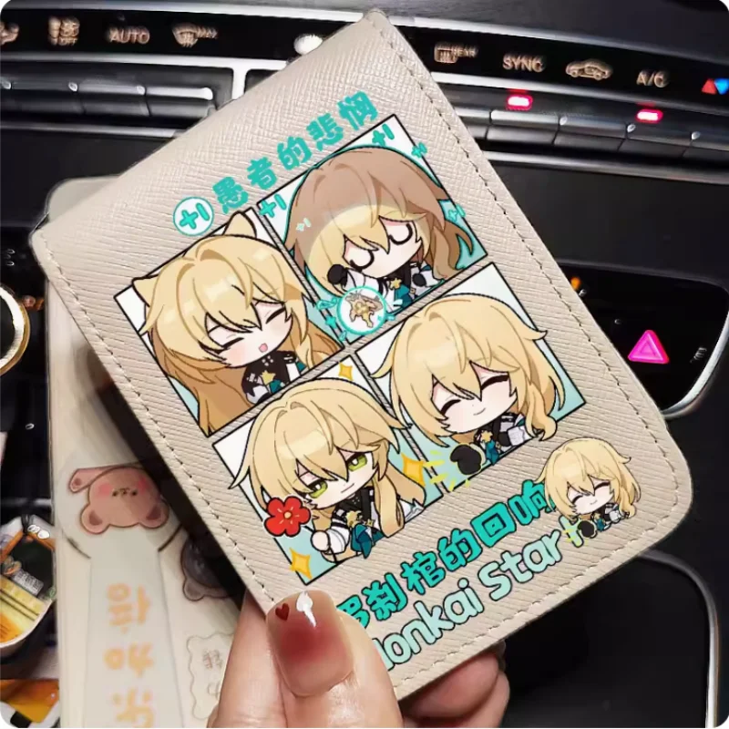 Luocha Honkai: Star Rail Wallet Fold Bag Multi Card Coin Pocket Photoes Holder Fashion Kids Wallets Gift
Luocha Honkai: Star Rail Wallet Fold Bag Multi Card Coin Pocket Photoes Holder Fashion Kids Wallets Gift