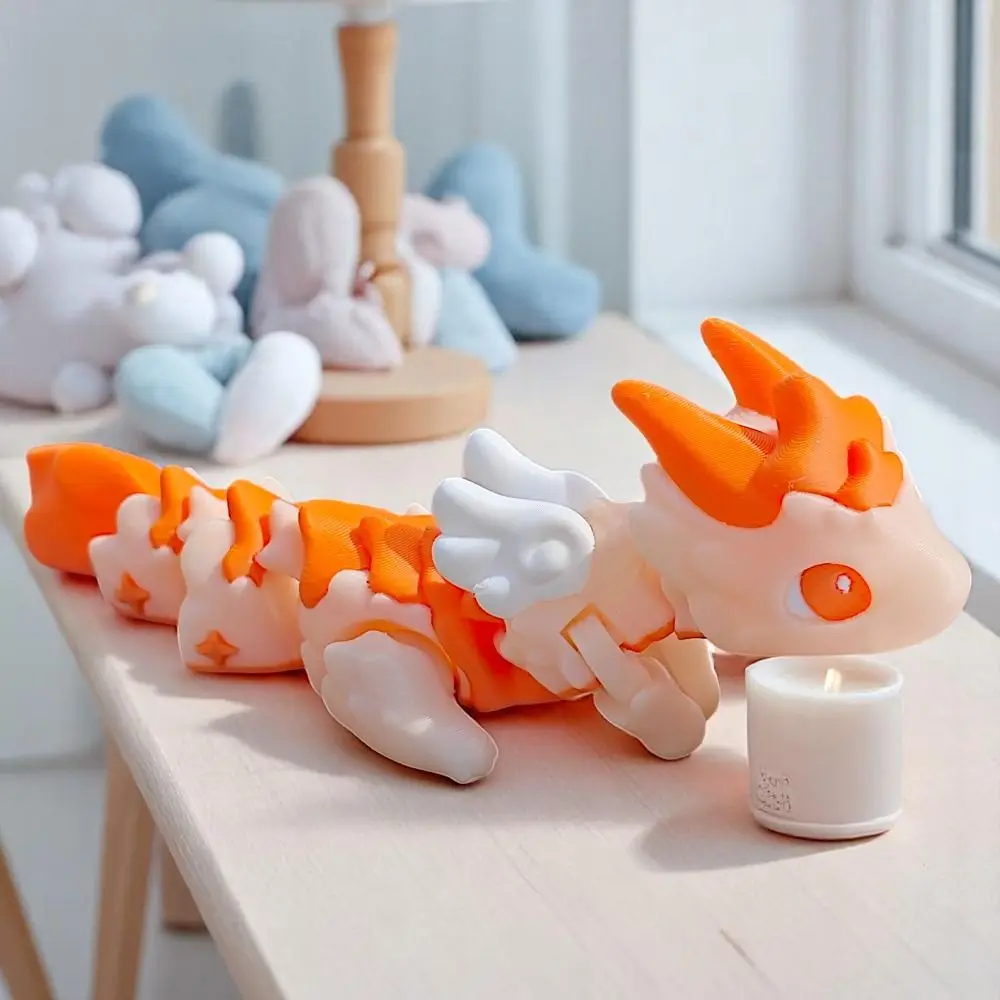 Movable Joints Dragon Ornament Realistic Cartoon Dragon Sculpture Figurine Handicraft 3D Printed Dragon Model Kids
Movable Joints Dragon Ornament Realistic Cartoon Dragon Sculpture Figurine Handicraft 3D Printed Dragon Model Kids