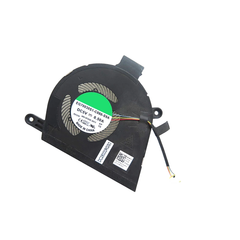 0YJMGD YJMGD Laptop CPU Fan For DELL For Latitude 9510 For Latitude 9510 2-in-1 EG70040S1-1C010-S9A DC28000OIS0 DC5V 0.4A
0YJMGD YJMGD Laptop CPU Fan For DELL For Latitude 9510 For Latitude 9510 2-in-1 EG70040S1-1C010-S9A DC28000OIS0 DC5V 0.4A