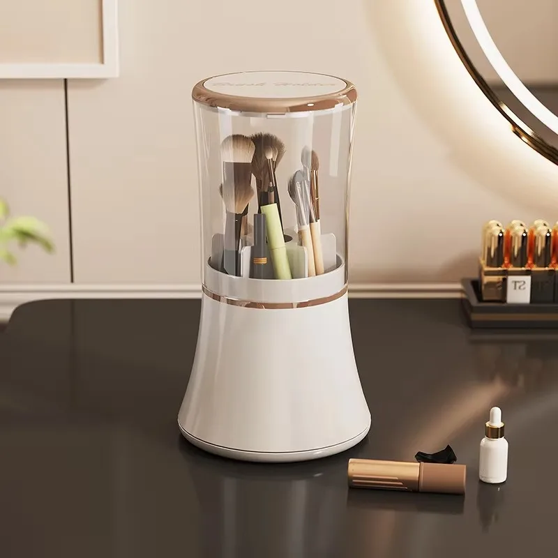 Popular Rotatable Cosmetic Storage Box Case Makeup Brush Organizer Portable Desktop Storage Container
Popular Rotatable Cosmetic Storage Box Case Makeup Brush Organizer Portable Desktop Storage Container