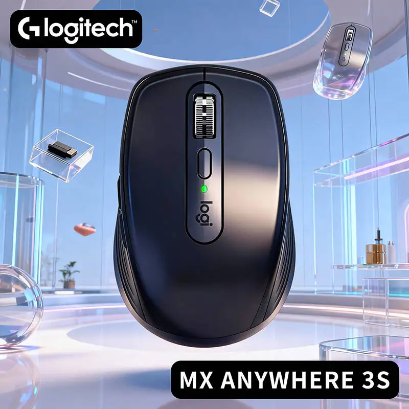 Logitech MX Anywhere 3S Creator Mouse -8KDPI Darkfield, MagSpeed Scroll, Silent Buttons, Multi-OS Support, USB-C Fast Charge
Logitech MX Anywhere 3S Creator Mouse -8KDPI Darkfield, MagSpeed Scroll, Silent Buttons, Multi-OS Support, USB-C Fast Charge